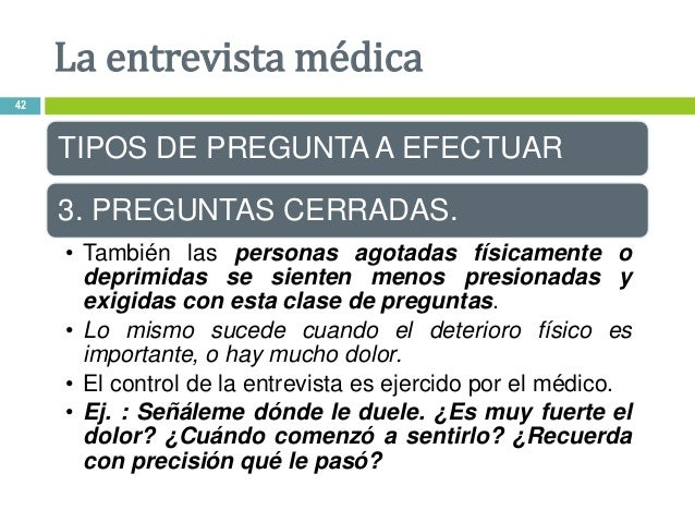 La Entrevista Medica
