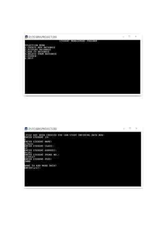 12th CBSE Computer Science Project | DOCX