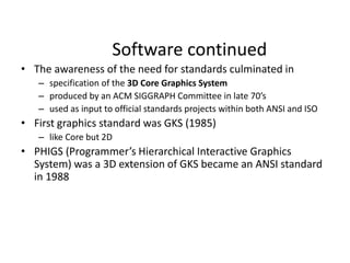 History Of 3d Computer Graphics