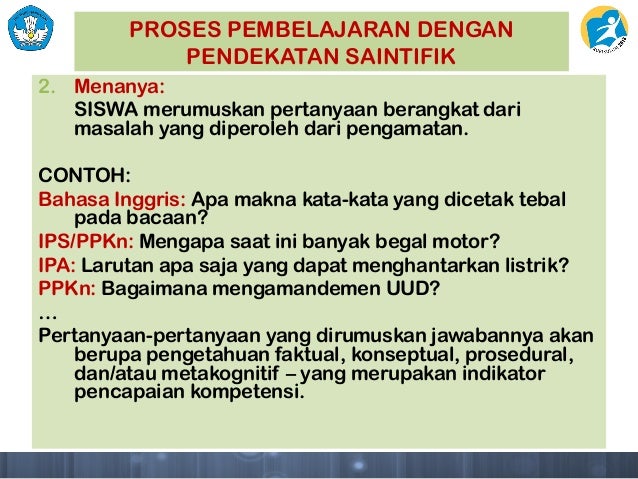 1. pembelajaran saintifik