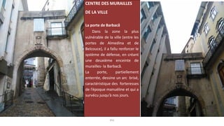 8ºA
CENTRE DES MURAILLES
DE LA VILLE
La porte de Barbacã
Dans la zone la plus
vulnérable de la ville (entre les
portes de Almedina et de
Belcouce), il a fallu renforcer le
système de défense, en créant
une deuxième enceinte de
murailles- la Barbacã.
La porte, partiellement
enterrée, dessine un arc brisé,
caractéristique des forteresses
de l’époque manuéline et qui a
survécu jusqu’à nos jours.
