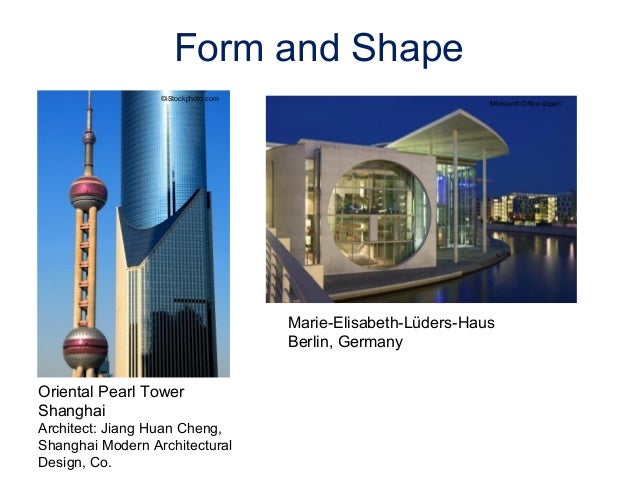 1.1.2.a principles and elements of design applied to architecture