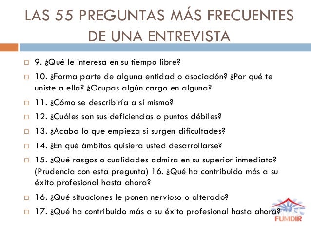Presentación: 1. Entrevista