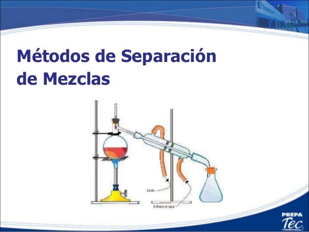 1 4 2 Metodos De Separacion De Mezclas Y Compuestos Ppt