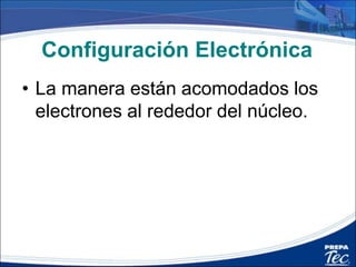 Principio de Exclusión de Pauling
• No puede existir en un átomo dos electrones que los
mismo cuatro parámetros cuánticos
 