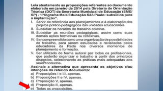 1. programa mais educação sp