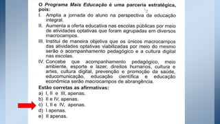 1. programa mais educação sp