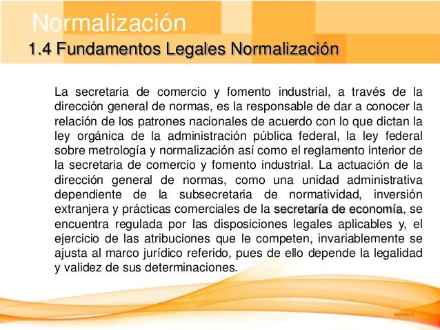 Normalización y Metrología
