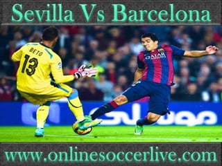 Barcelona vs Sevilla live