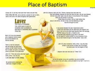 Place of Baptism
 