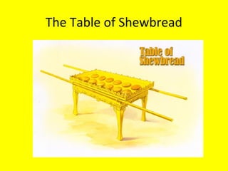 The Table of Shewbread
 