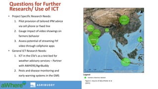 Farmer to Farmer video extension for cassava pest management in the SE Asia region