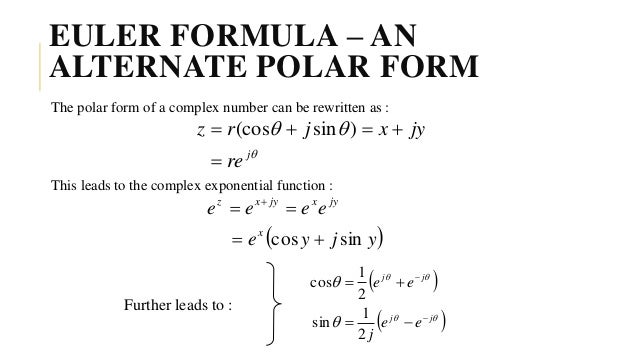 1 introduction to complex numbers complex form of sine