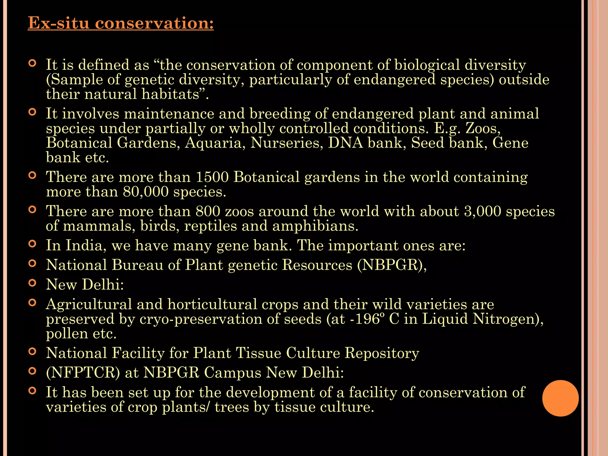 Biodiversity & Conservation | PPT
