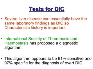 Dic Lab Example 1.lab diagnosis | PPT