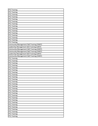 PTC Training
PTC Training
PTC Training
PTC Training
PTC Training
PTC Training
PTC Training
PTC Training
PTC Training
PTC Training
PTC Training
PTC Training
PTC Training
PTC Training
PTC Training
Community Management Skill Training (CMST)
Leadership Management Skill Training (LMST)
Community Management Skill Training (CMST)
Community Management Skill Training (CMST)
Leadership Management Skill Training (LMST)
Community Management Skill Training (CMST)
PTC Training
PTC Training
PTC Training
PTC Training
PTC Training
PTC Training
PTC Training
PTC Training
PTC Training
PTC Training
PTC Training
PTC Training
PTC Training
PTC Training
PTC Training
PTC Training
PTC Training
PTC Training
PTC Training
PTC Training
PTC Training
PTC Training
PTC Training
PTC Training
PTC Training
PTC Training
 