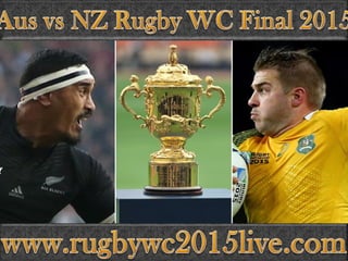 Watch Rugby WC FINAL