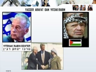 10/30/15
YASSER ARAFAT DAN YITZAK RABIN
 