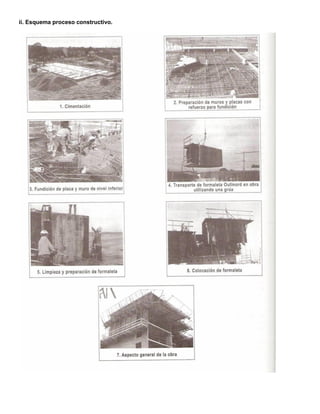 ii. Esquema proceso constructivo.
 
