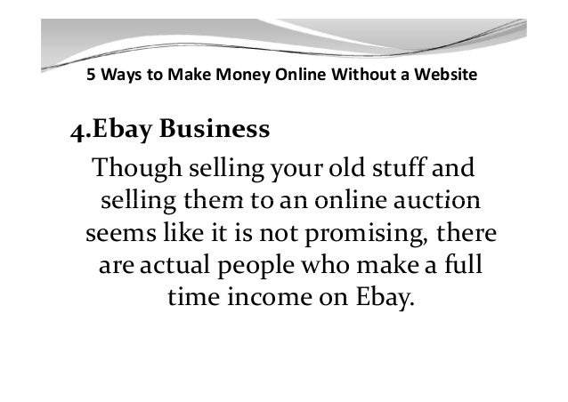 ways to make money today