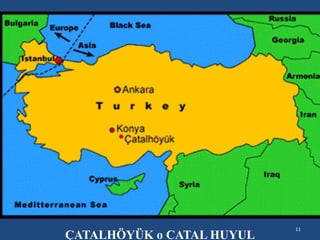 11
ÇATALHÖYÜK o CATAL HUYUL
 
