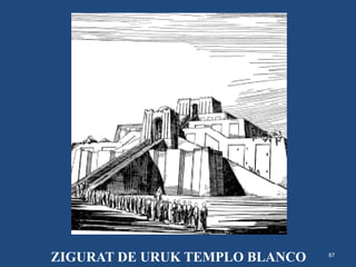 87
ZIGURAT DE URUK TEMPLO BLANCO
 