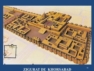 92
ZIGURAT DE KHORSABAD
 