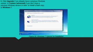 Windows 7 installation | PPT