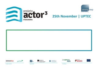 25th November | UPTEC
 