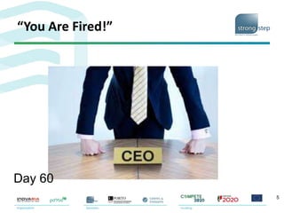“You Are Fired!”
5
Day 60
 