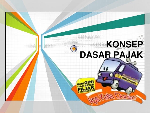 Konsep dasar pajak