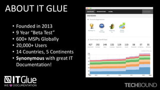IT Glue Techbound Presentation | PPTX