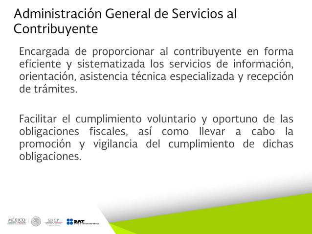 Estructura Organizacional y Funcional del SAT. Administraciones Locales