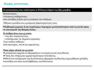 ΠΡΟΣΦΥΓΕΣΘΥΜΑΤΑΤΩΝ ΠΡΩΤΩΝΔΙΩΓΜΩΝΤΟ
1914-1918 ΣΤΗ ΜΙΚΡΑΑΣΙΑ ΕΝΩ ΠΕΡΙΜΕΝΟΥΝ ΝΑ
ΕΓΚΑΤΑΣΤΑΘΟΥΝΣΤΗ ΜΥΤΙΛΗΝΗ
http://anemourion.blogspot.gr/2015/03/blog-
post_173.html
 