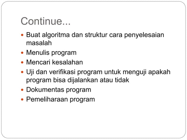 algoritma dan pemrograman | PPT