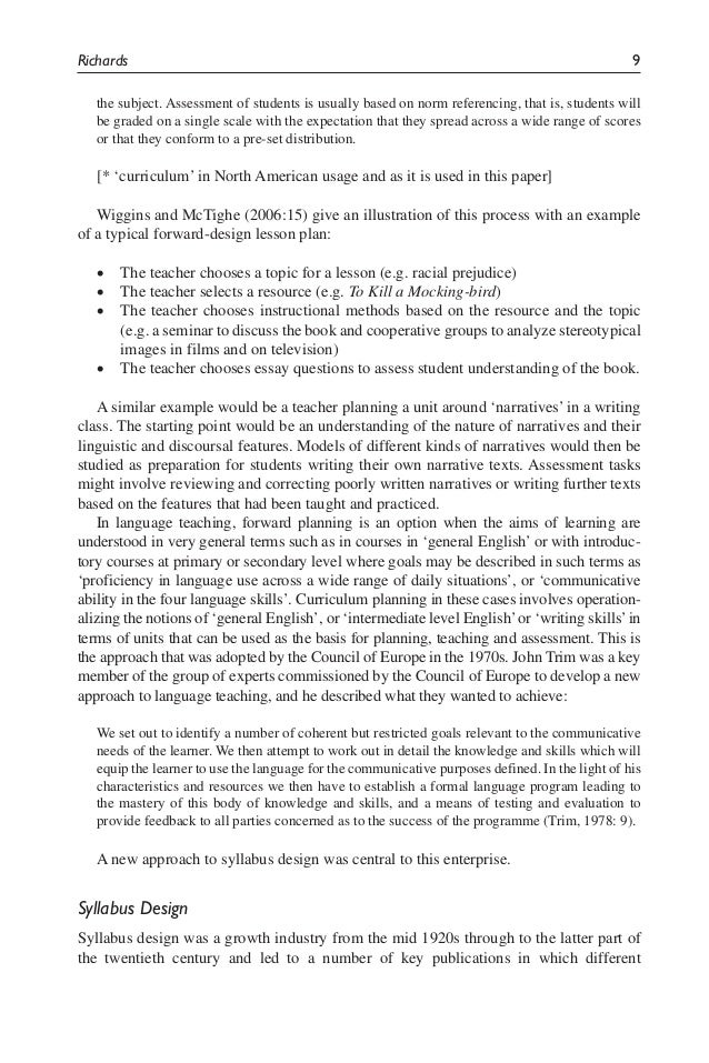 High school writing curriculum image