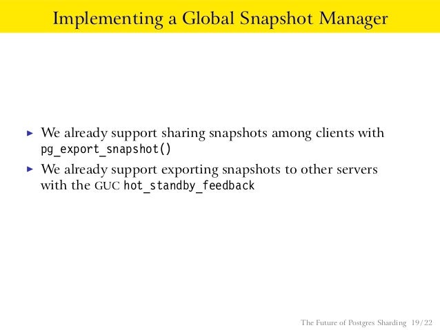 postgres 14 sharding postgres 14 sharding