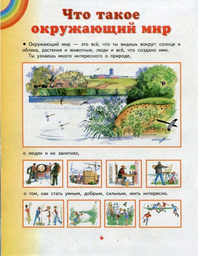 окружающий мир 1 класс ивченкова