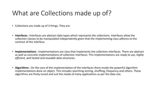 1. Java Collections Framework Introduction | PPT
