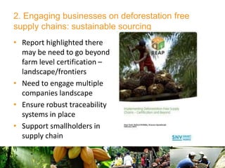 Climate Smart Landscapes: addressing trade-offs and delivering multiple benefits at scale