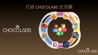 打造 CHOCOLABS	
  生活圈
 
