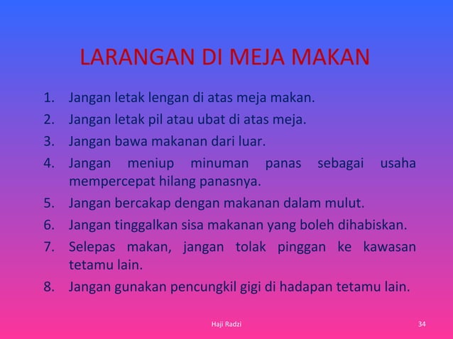1. protokol dalam majlis rasmi