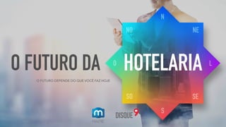 HOTELARIAO FUTURO DA
O FUTURO DEPENDE DO QUE VOCÊ FAZ HOJE
 