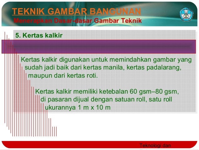 1.4. memahami bahan gambar