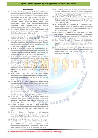 Speed Control of PMSM by Sliding Mode Control and PI Control | PDF