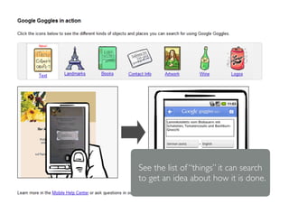 See the list of “things” it can search
to get an idea about how it is done.
 