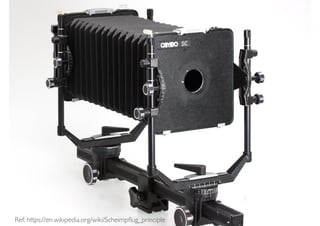 Ansel Adams,
Ref: https://en.wikipedia.org/wiki/Scheimpﬂug_principle
 