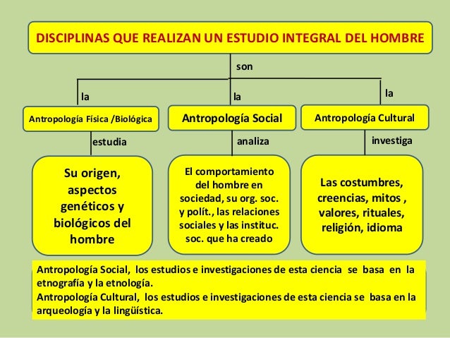 Diferencia Entre Antropologia Cultural Y Fisica www.slideshare.net