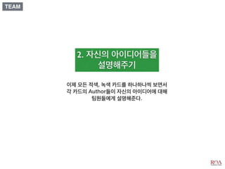 비즈니스 아이디어 창출과 제품 컨셉 개발_디자인씽킹 Tool Kit