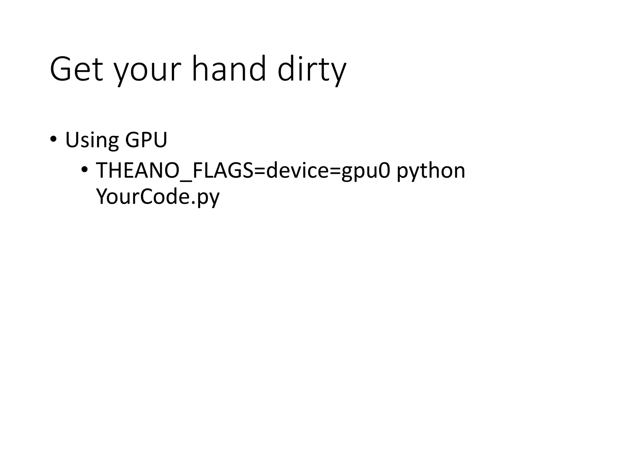 Let’s try it
Accuracy
Square Error 0.11
Cross Entropy 0.84
Training
Testing:
Cross
Entropy
Square
Error
 